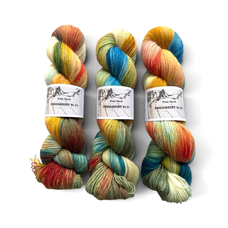Atelier Franziska Uhl TRUE SOCK - HANDGEFÄRBTE SOCKENWOLLE