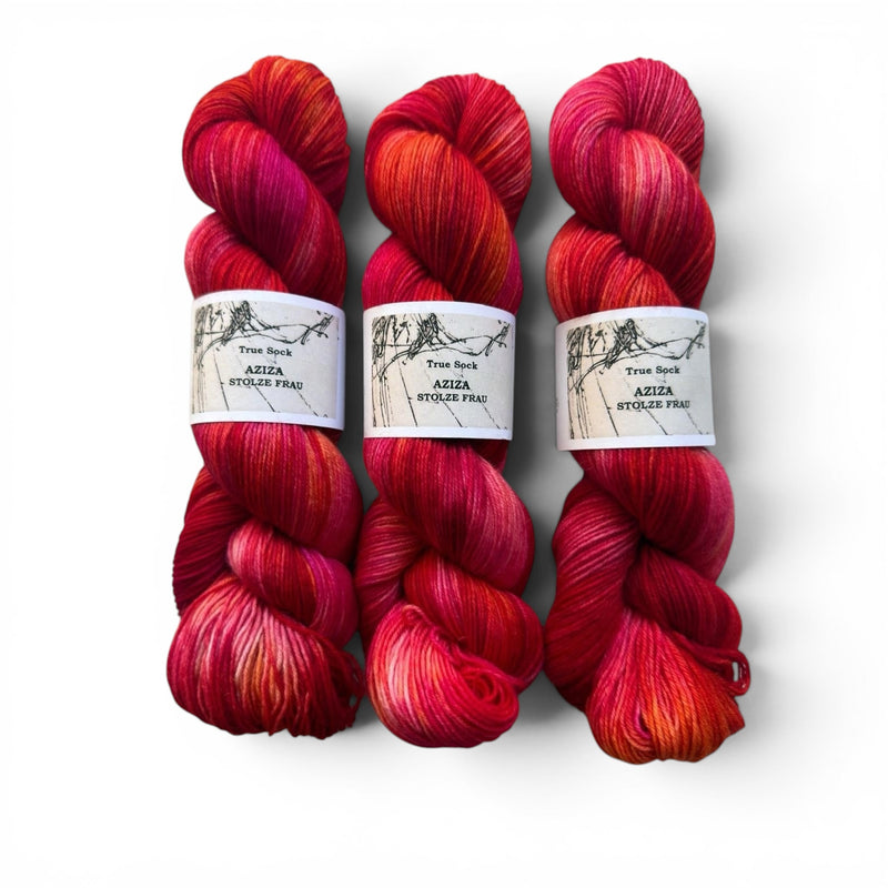 Atelier Franziska Uhl TRUE SOCK - HANDGEFÄRBTE SOCKENWOLLE