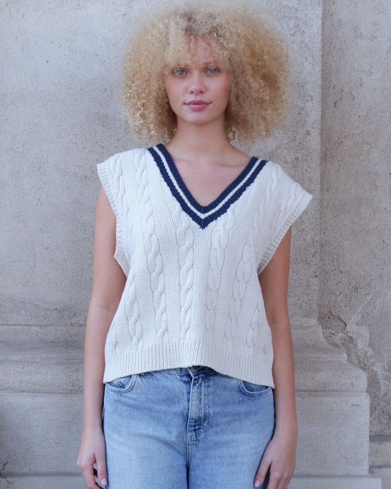 Eton Slipover – Strickanleitung & Garnpaket - BONIFAKTUR