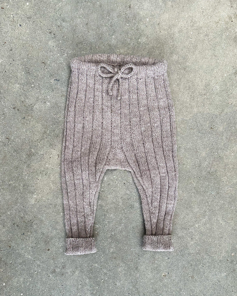 Olives Ribbed Leggings Baby