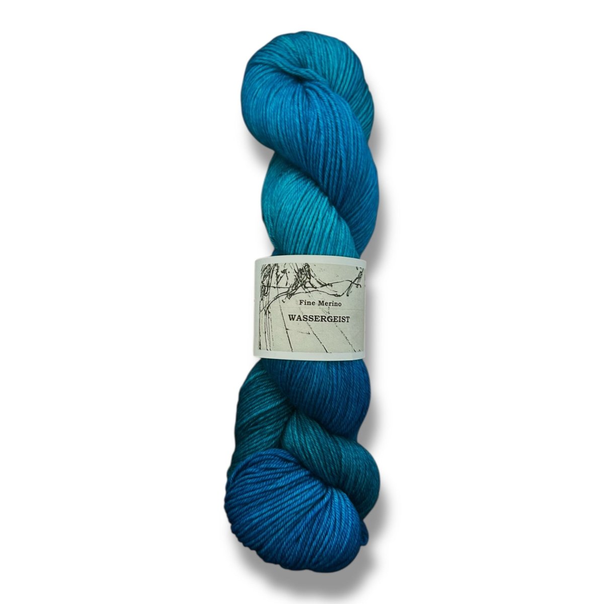 Atelier Franziska Uhl Fine Merino Sock - BONIFAKTUR - Wassergeist - Atelier Franziska Uhl Fine Merino Sock