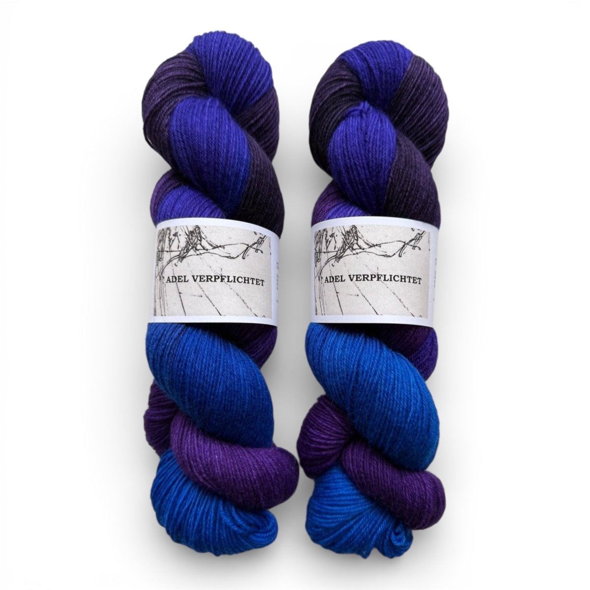 Atelier Franziska Uhl Handgefärbte Sockenwolle - BONIFAKTUR - Adel Verpflichtet - Atelier Franziska Uhl Handgefärbte Sockenwolle