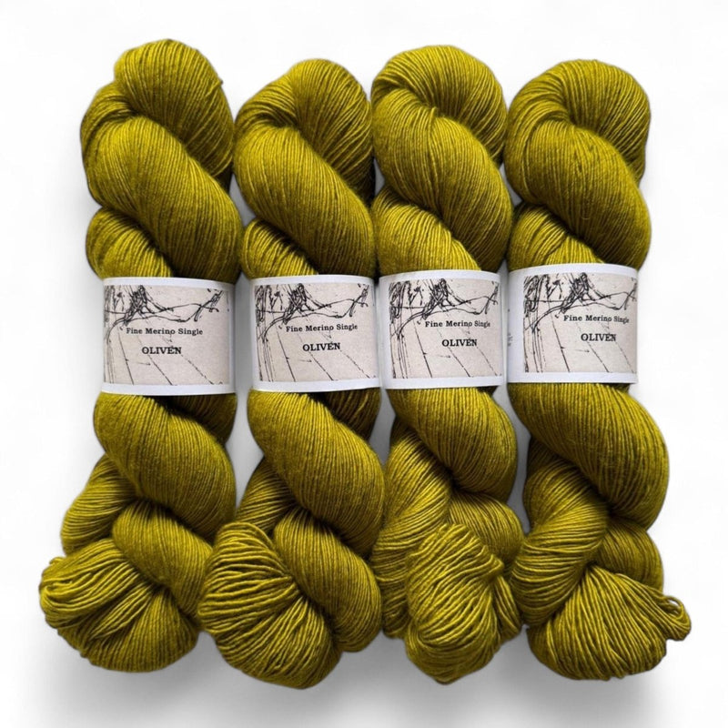 Atelier Franziska Uhl Merino Singles - BONIFAKTUR - Oliven - Atelier Franziska Uhl Atelier Franziska Uhl Merino Singles Oliven