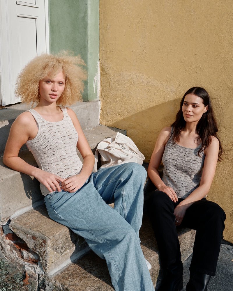 Barbroe Top – Strickanleitung & Garnpaket - BONIFAKTUR - Kleinste - Barbroe Top – Strickanleitung & Garnpaket