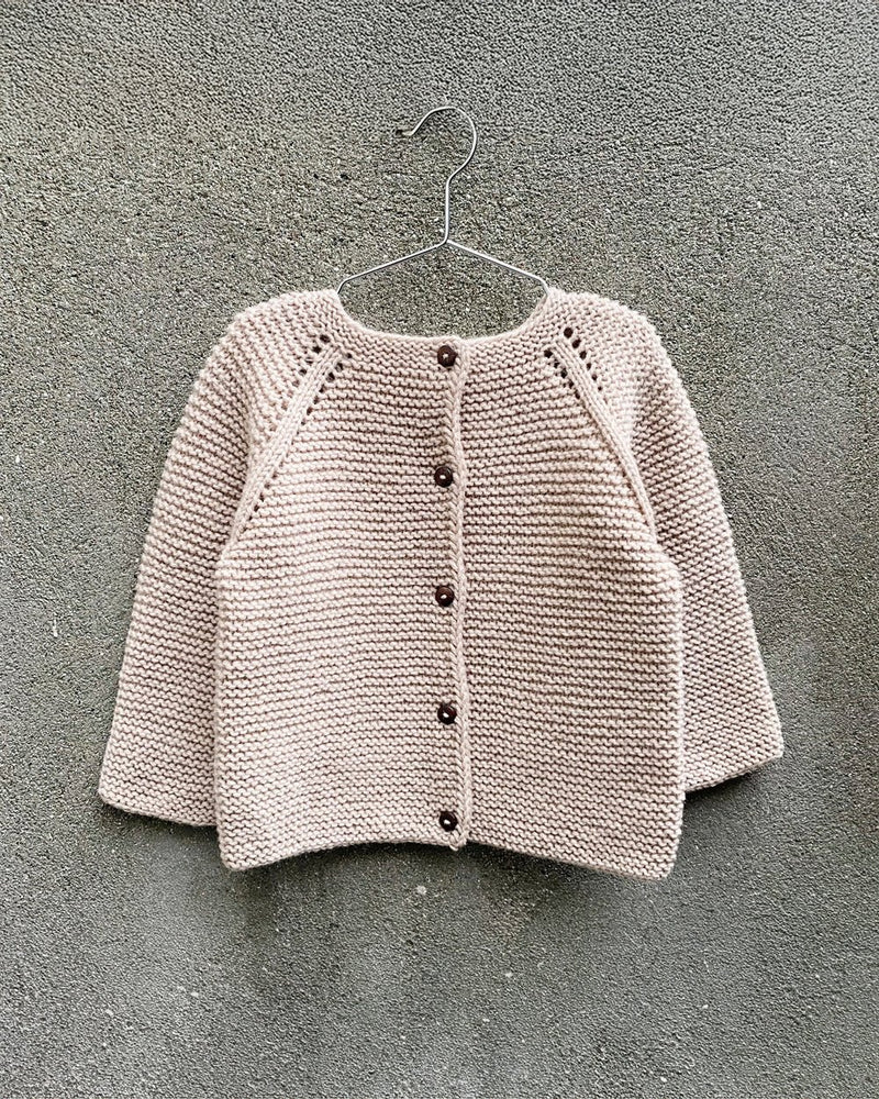 Garter Cardigan (Kinder) – Strickanleitung & Garnpaket - BONIFAKTUR - Kleinste -Garter Cardigan Kinder