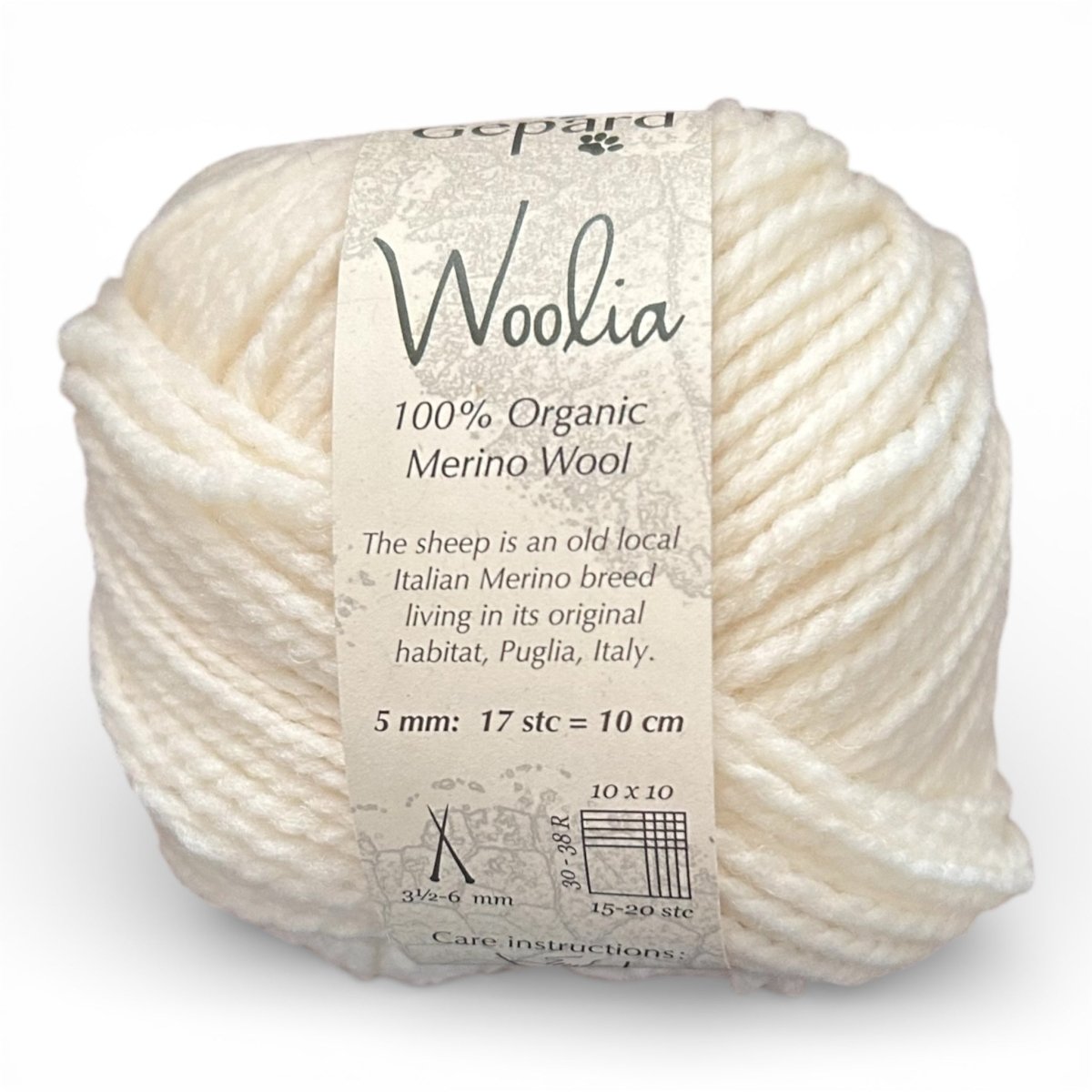 Gepard WOOLIA - BONIFAKTUR - 101 Cream - Gepard WOOLIA