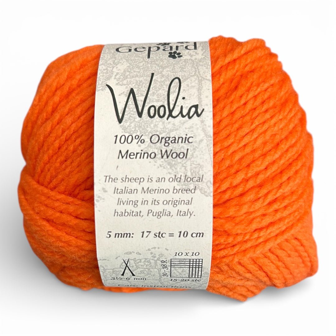 Gepard WOOLIA - BONIFAKTUR - 228 Sharon Orange - Gepard WOOLIA