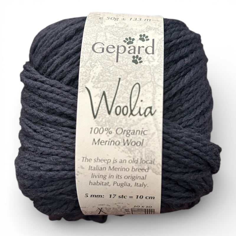Gepard WOOLIA - BONIFAKTUR - 590 Charcoal - Gepard WOOLIA