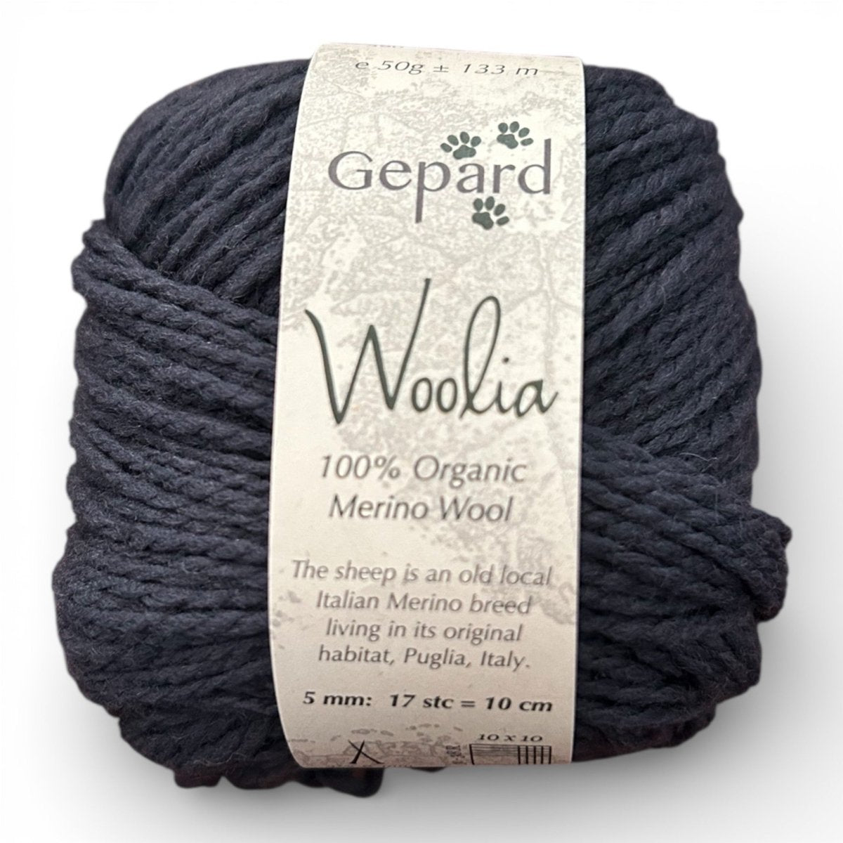 Gepard WOOLIA - BONIFAKTUR - 590 Charcoal - Gepard WOOLIA