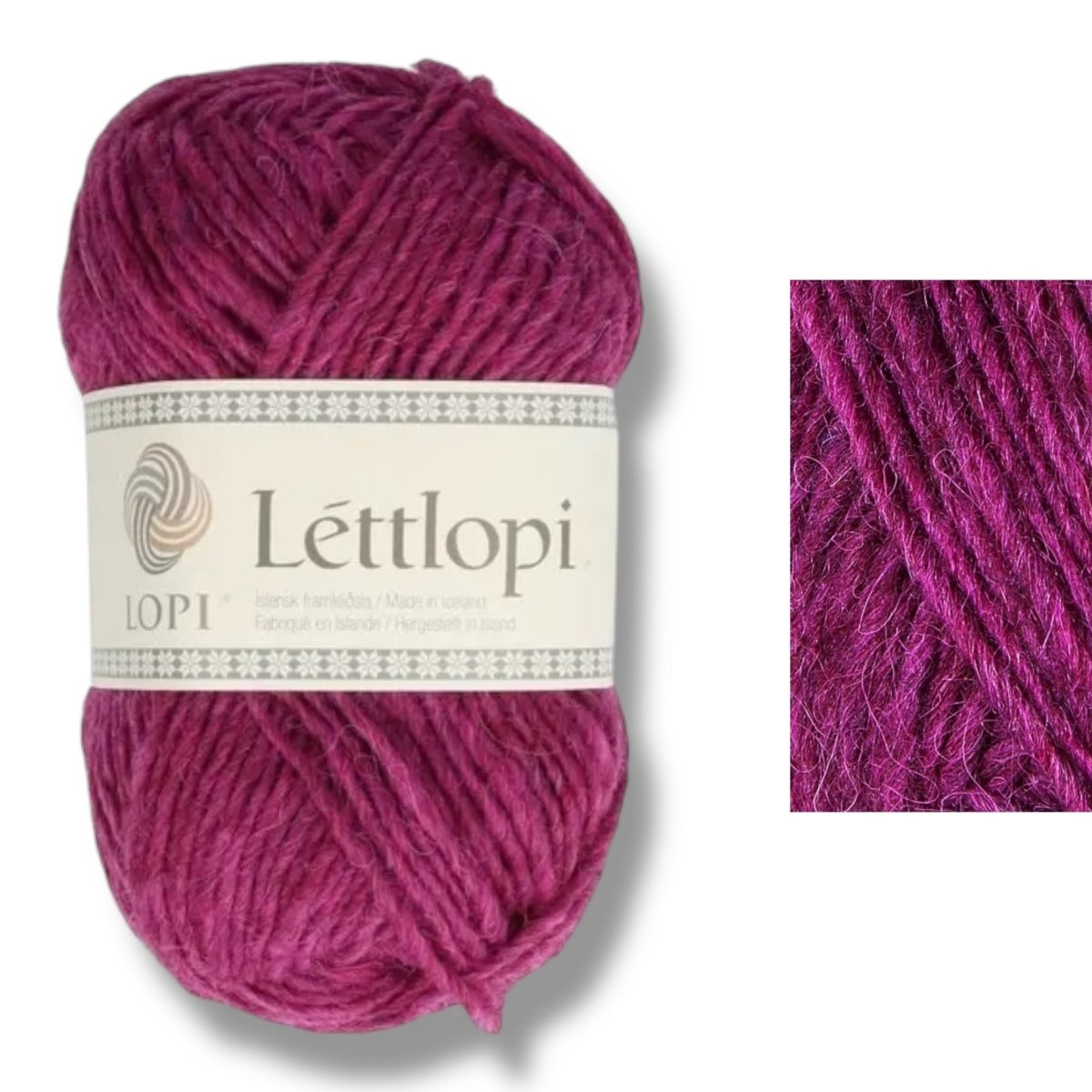 ISTEX LOPI LÉTTLOPI - BONIFAKTUR - 1705 Royal Fuchsia - ISTEX LOPI LÉTTLOPI
