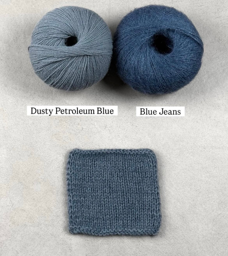 Dusty Petroleum Blue