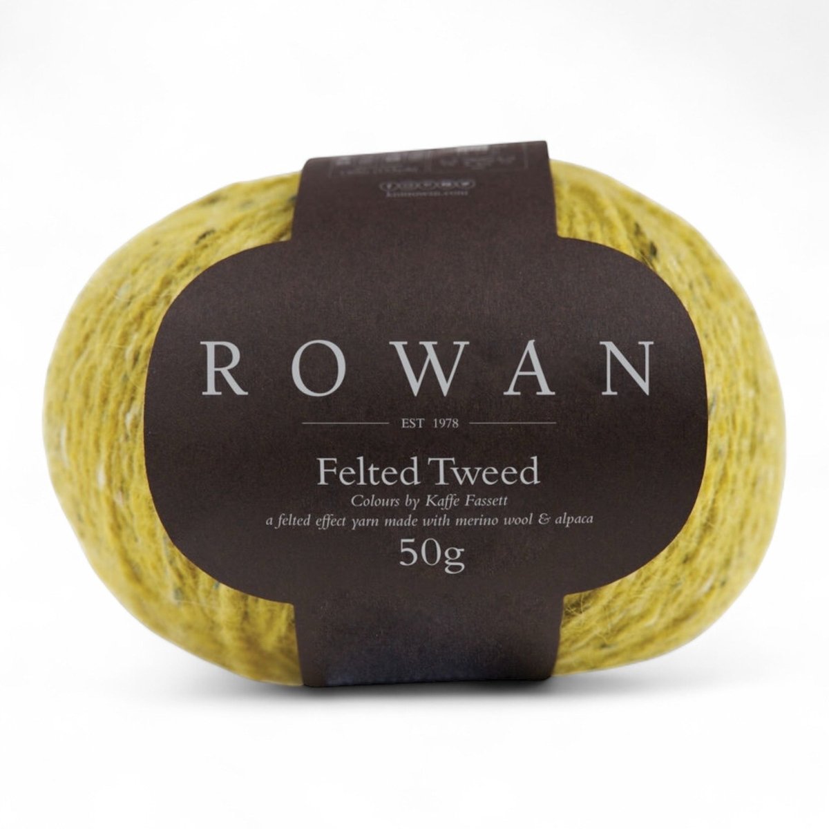 ROWAN FELTED TWEED - BONIFAKTUR - 220 Sulfur / Kaffe Fassett - ROWAN FELTED TWEED