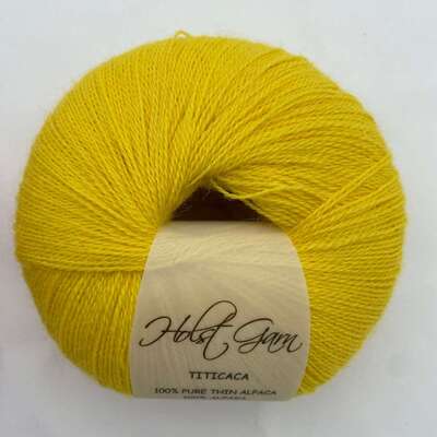 Holst Garn Titicaca - BONIFAKTUR - 0001 Lemon - The Playground Collection - Holst Garn Holst Garn Titicaca 0001 Lemon - The Playground Collection