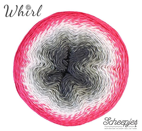 Scheepjes Whirl - BONIFAKTUR - 752 Raspberry Rocky Roads - Scheepjes Scheepjes Whirl 752 Raspberry Rocky Roads