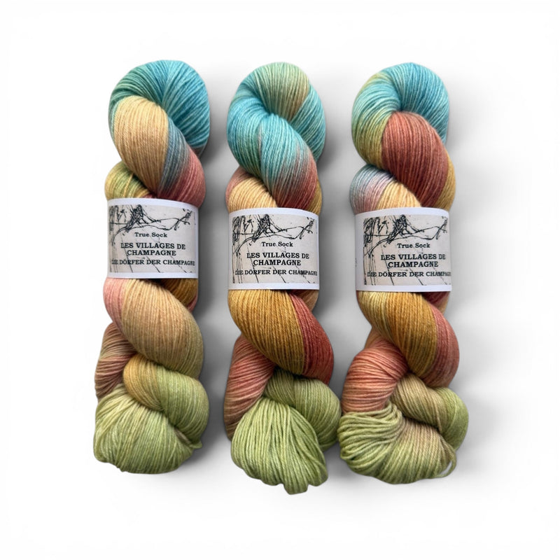 Atelier Franziska Uhl TRUE SOCK - HANDGEFÄRBTE SOCKENWOLLE