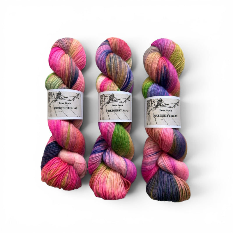 Atelier Franziska Uhl TRUE SOCK - HANDGEFÄRBTE SOCKENWOLLE