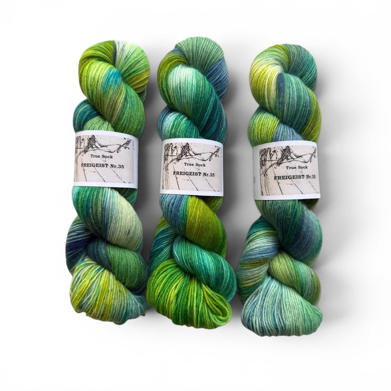 Atelier Franziska Uhl TRUE SOCK - HANDGEFÄRBTE SOCKENWOLLE