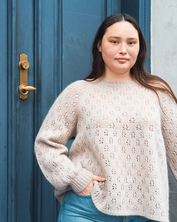 Pizza Pullover – Strickanleitung & Garnpaket für Erwachsene