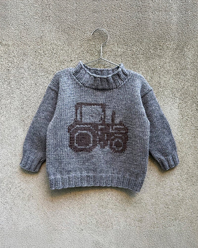 Tractor Sweater – Strickanleitung & Garnpaket