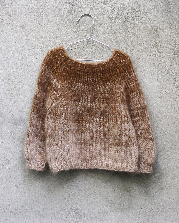 Color Rain Sweater Kids – Strickanleitung & Garnpaket