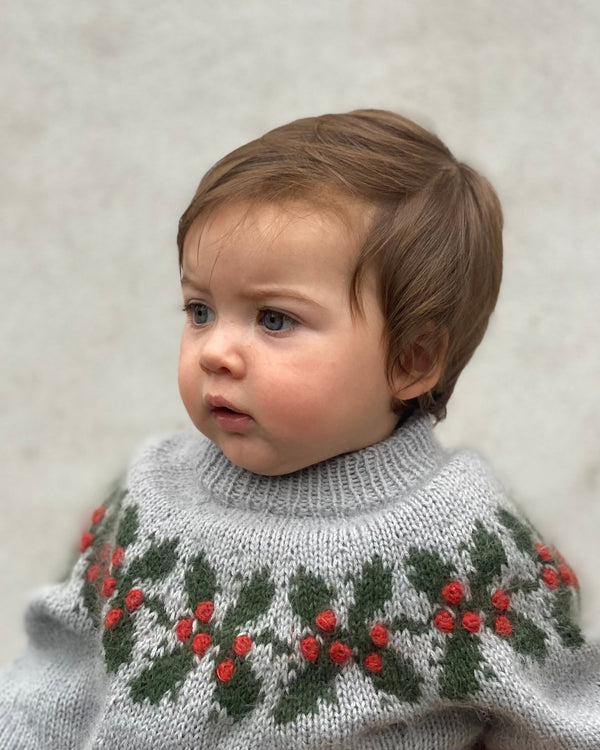 Holly Sweater Kids – Strickanleitung & Garnpaket