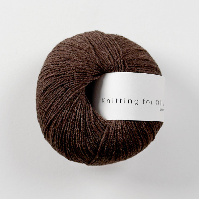 Knitting for Olive Merino - BONIFAKTUR - Chocolate - Knitting for Olive Knitting for Olive Merino Chocolate