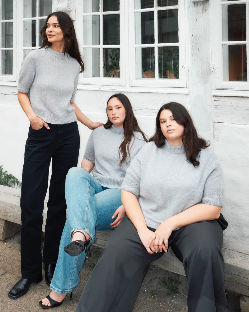 Carlie Tee – Strickanleitung & Garnpaket - BONIFAKTUR - Kleinste - Carlie Tee – Strickanleitung & Garnpaket