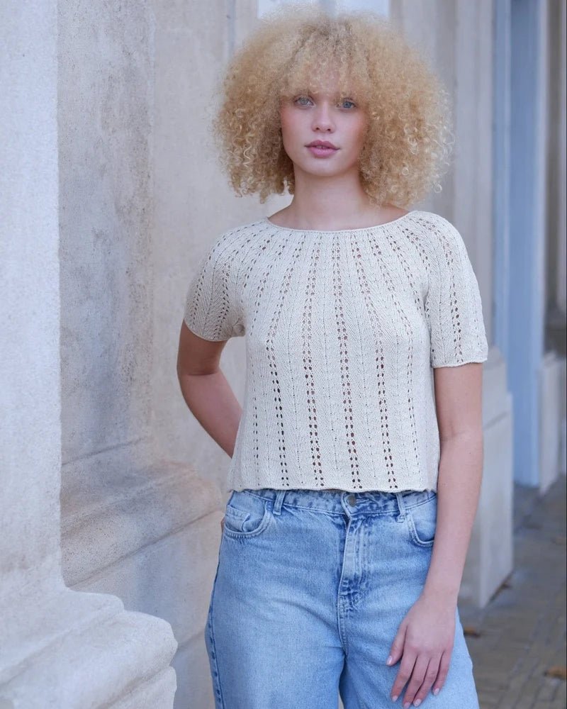 Fern Tee – Strickanleitung & Garnpaket - BONIFAKTUR - Kleinste - Fern Tee – Strickanleitung & Garnpaket