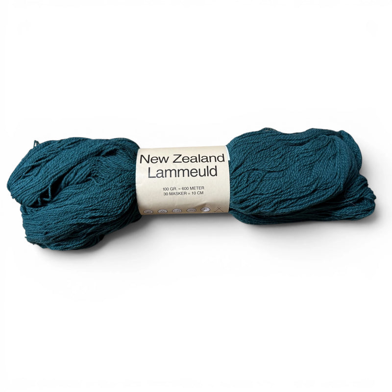 Filcolana SAGA in 129 Dark Viridian: Lace-Garn aus 100 % Wolle, Strang