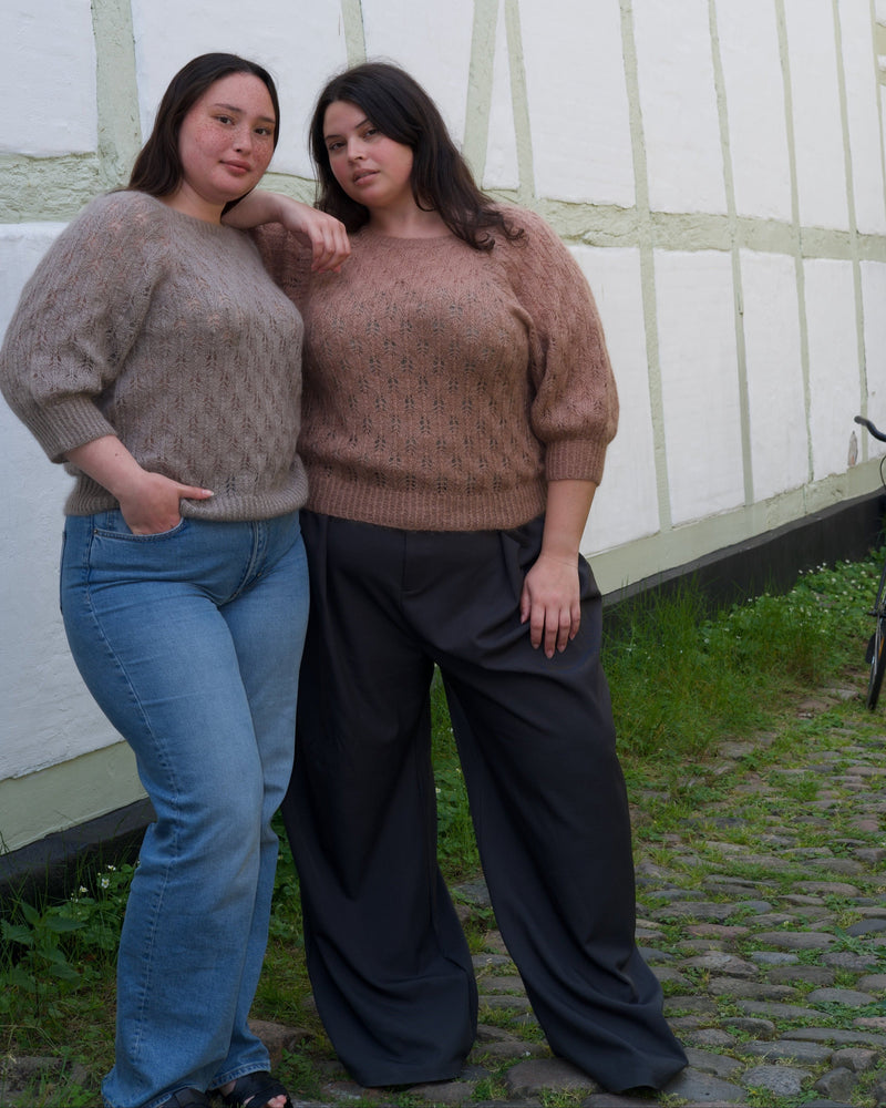 Isolde Blouse – Strickanleitung & Garnpaket - BONIFAKTUR - Kleinste -Isolde Blouse – Strickanleitung & Garnpaket - BONIFAKTUR