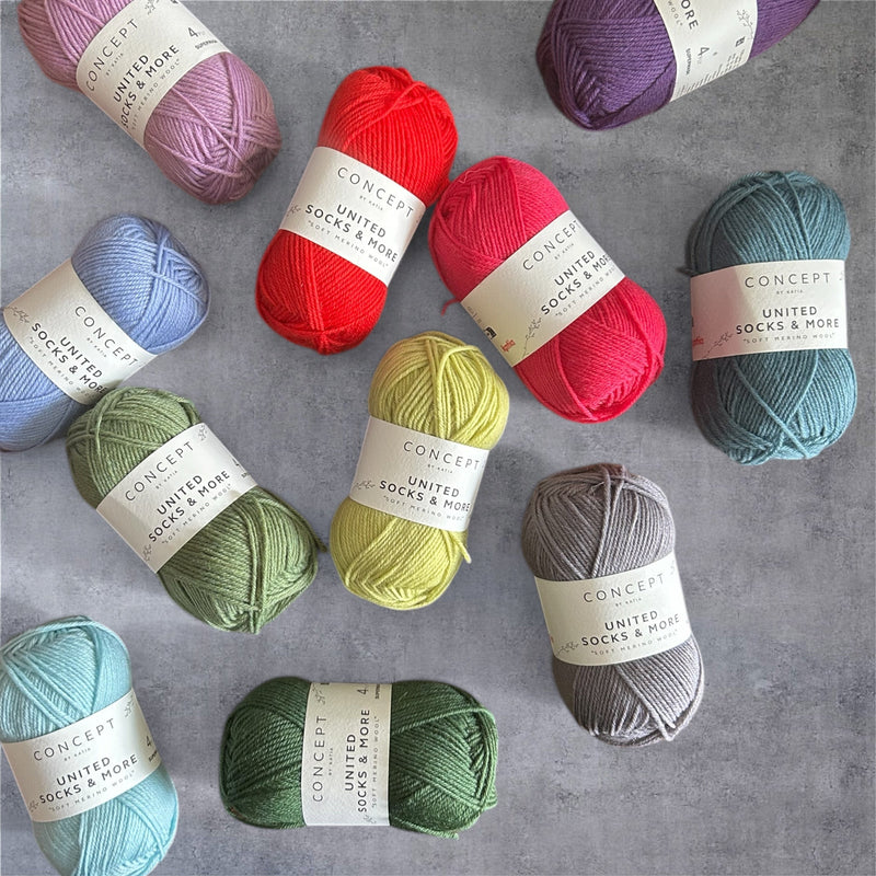 Katia UNITED SOCKS & MORE - BONIFAKTUR - 1 - Katia UNITED SOCKS & MORE