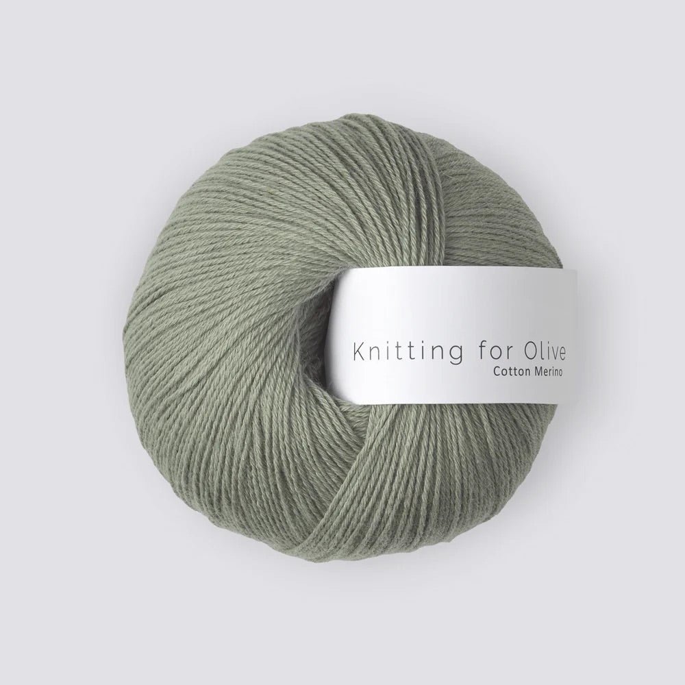 Knitting for Olive COTTON MERINO - BONIFAKTUR - Dusty Artichoke - Knitting for Olive COTTON MERINO