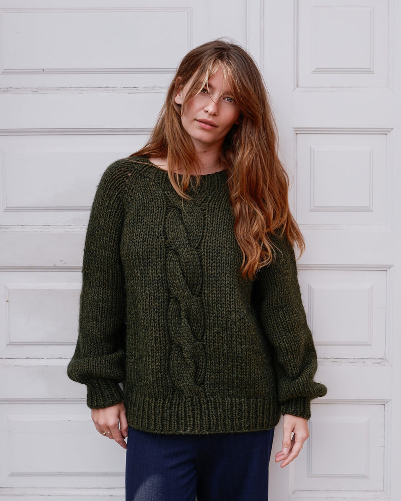 Morning Glory Sweater – Strickanleitung & Garnpaket - BONIFAKTUR - Kleinste -Morning Glory Sweater – Strickanleitung & Garnpaket - BONIFAKTUR