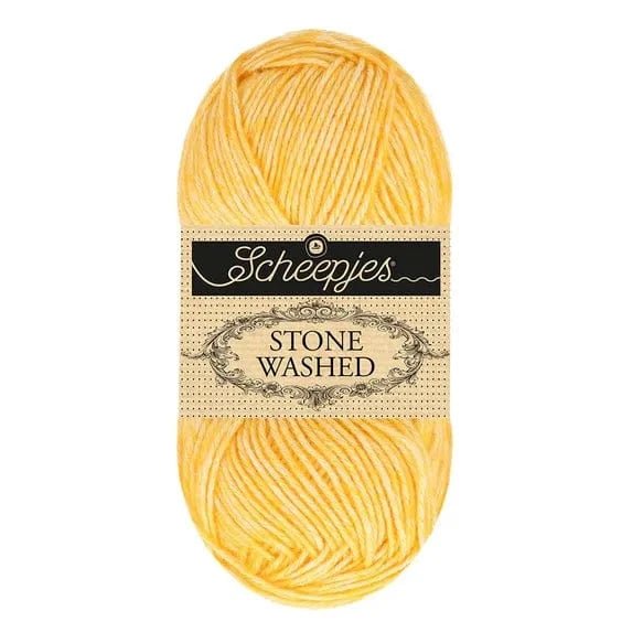 Scheepjes Stone Washed - BONIFAKTUR - 838 Orpiment - Scheepjes Scheepjes Stone Washed 838 Orpiment