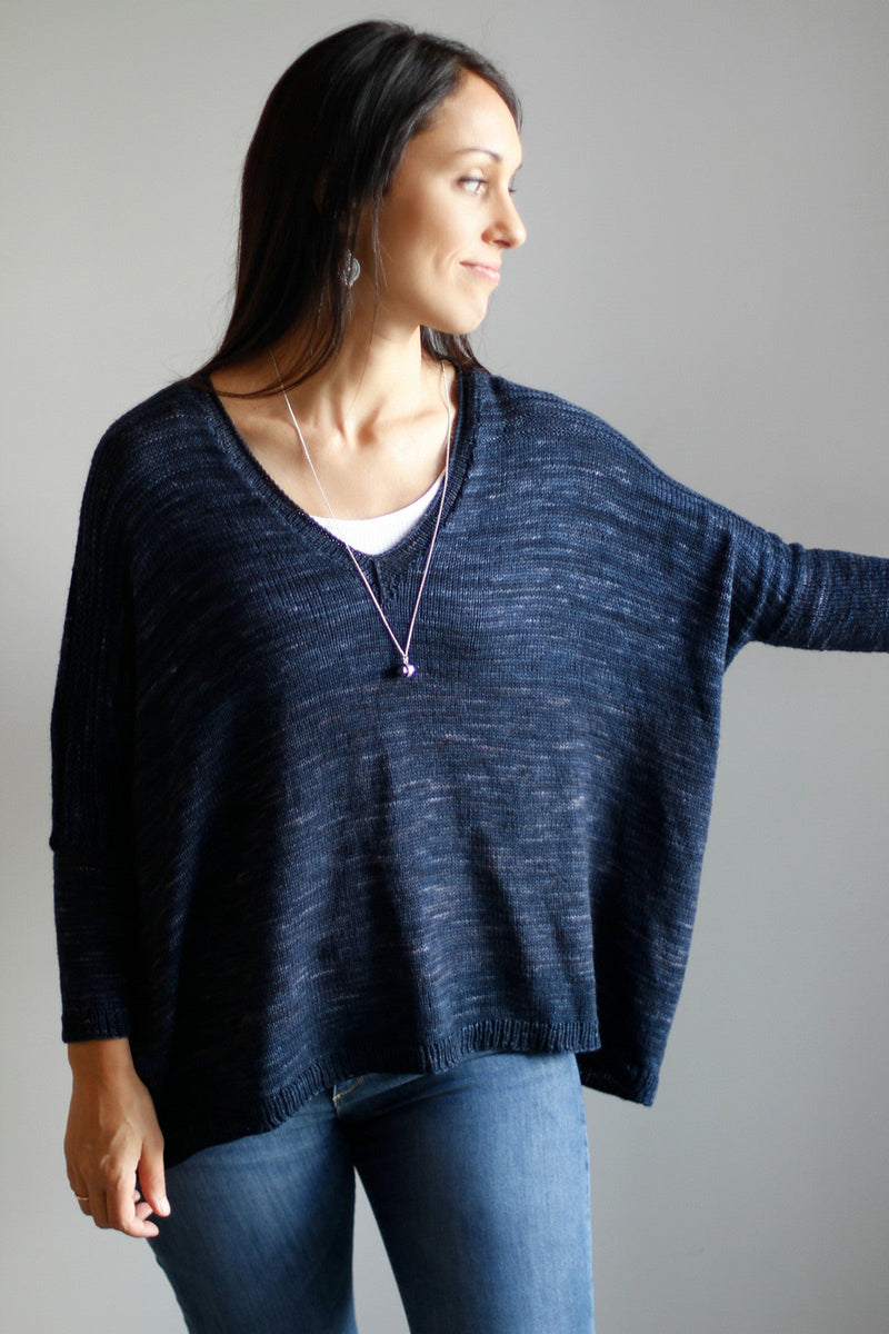 V-neck Boxy (Joji Locatelli) – Garnpaket - BONIFAKTUR - Kleinste -V-neck Boxy von Joji Locatelli – Garnpaket