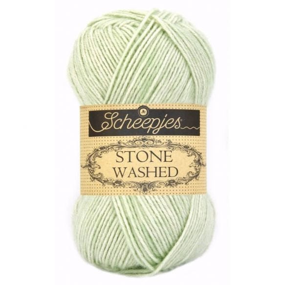 Scheepjes Stone Washed - BONIFAKTUR - 819 New Jade - Scheepjes Stone Washed - BONIFAKTUR
