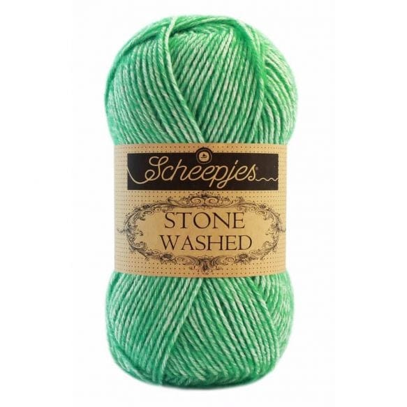 Scheepjes Stone Washed - BONIFAKTUR - 826 Fosterite - Scheepjes Stone Washed - BONIFAKTUR