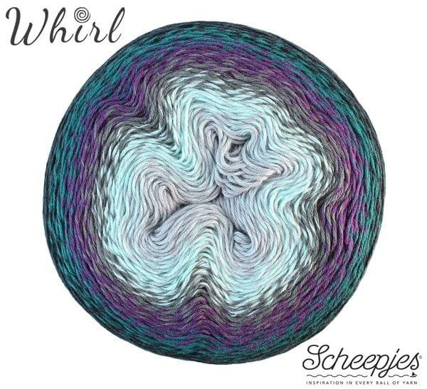 Scheepjes Whirl - BONIFAKTUR - 773 Blackcurrant Squeeze Me - Scheepjes Scheepjes Whirl 773 Blackcurrant Squeeze Me